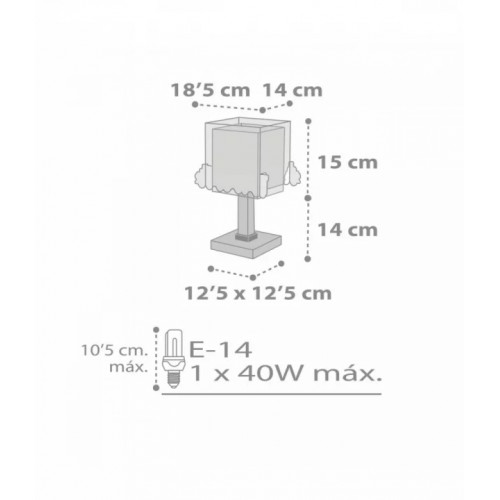 Настільна лампа Dalber THE NIGHT TRAIN 63531