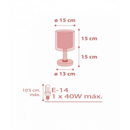 Настільна лампа Dalber DOTS CORAL 41001S
