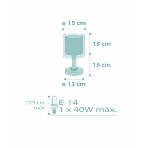 Настільна лампа Dalber DOTS GREEN 41001H