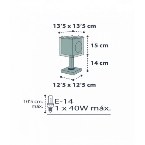 Настільна лампа Dalber The Pirates 74551