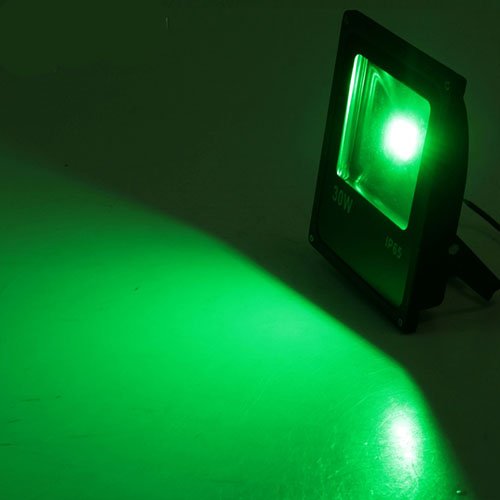 Прожектор светодиодный 30W 515-530nm (зеленый)