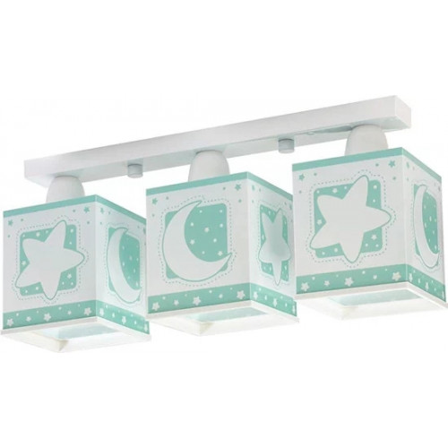 Дитяча люстра Dalber MOONLIGHT Green 63233NH