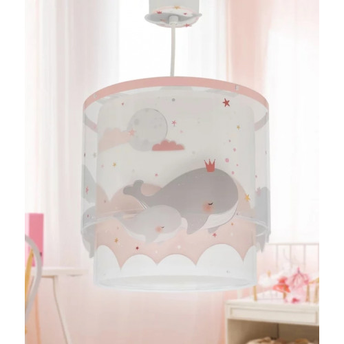 Дитяча люстра Dalber WHALE DREAMS PINK 61172S