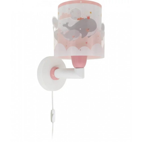 Бра в дитячу Dalber WHALE DREAMS PINK 61179S