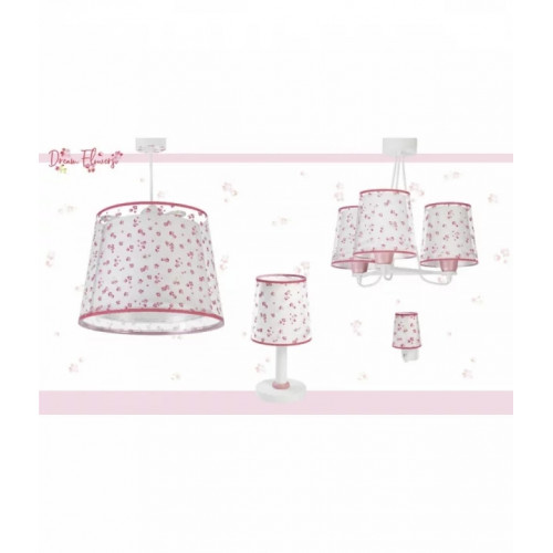 Дитячий нічник в розетку Dalber DREAM FLOWERS PINK 81175S