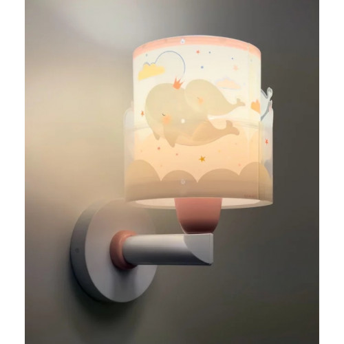 Бра в дитячу Dalber WHALE DREAMS PINK 61179S