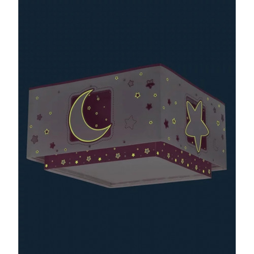 Дитяча люстра Dalber MOONLIGHT Pink 63236S