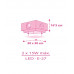 Дитяча люстра Dalber MOONLIGHT Pink 63236S