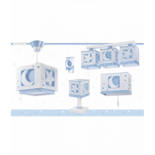 Дитяче бра Dalber MOONLIGHT Blue 63238T