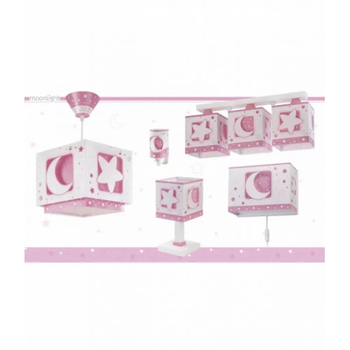 Дитяче бра Dalber MOONLIGHT Pink 63238S