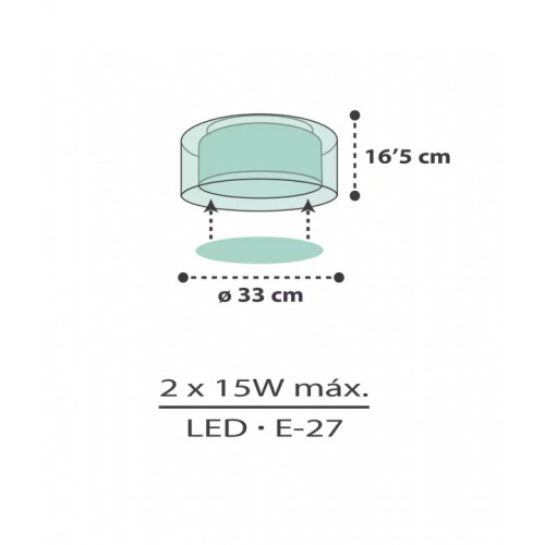 Дитяча люстра Dalber CLOUDS 41416H