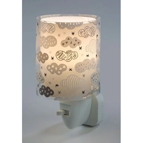 Дитячий нічник в розетку Dalber Clouds Grey 41415E