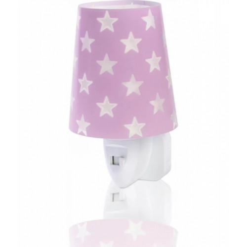 Дитячий нічник в розетку Dalber Stars Purple 81215L
