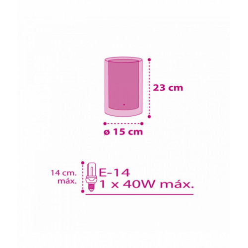 Настільна лампа Dalber Cuore 41181