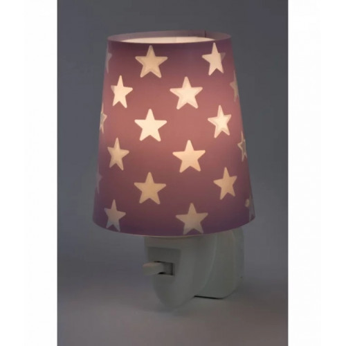 Дитячий нічник в розетку Dalber Stars Purple 81215L