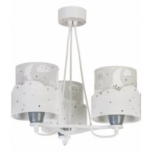 Дитяча люстра Dalber MOON GREY 61237E
