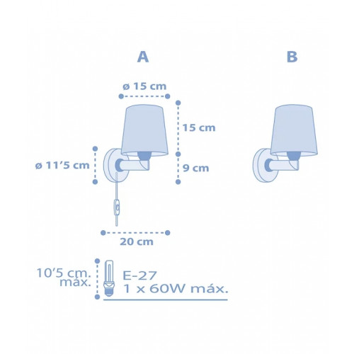 Бра в дитячу Dalber STAR LIGHT 82219T