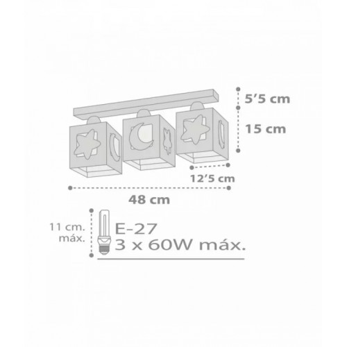 Люстра Dalber MOONLIGHT Grey 63233NE