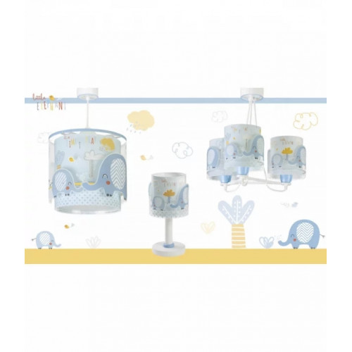 Дитяча люстра Dalber LITTLE ELEPHANT BLUE 61332T