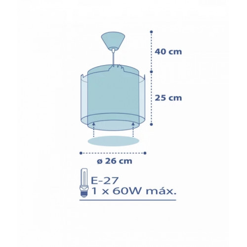 Дитяча люстра Dalber LITTLE JUNGLE 76112