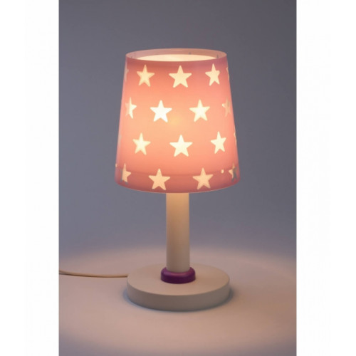 Настільна лампа Dalber Stars 81211L , пурпурна