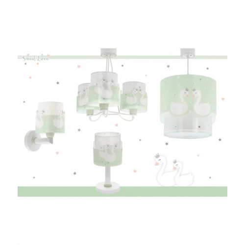 Дитяча люстра Dalber SWEET LOVE GREEN 61712H