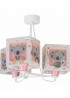 Дитяча люстра Dalber KOALA PINK 63267S