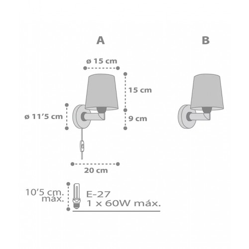 Бра в дитячу Dalber STAR LIGHT 82219B