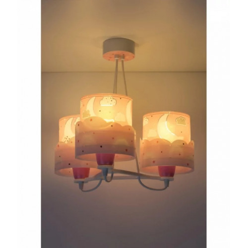 Дитяча люстра Dalber MOON PINK 61237S