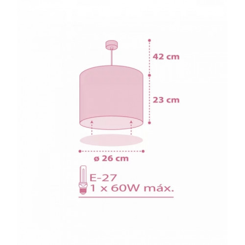 Люстра Dalber 62012S Sweet Dreams, рожева