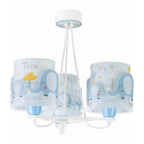 Дитяча люстра Dalber LITTLE ELEPHANT BLUE 61337T