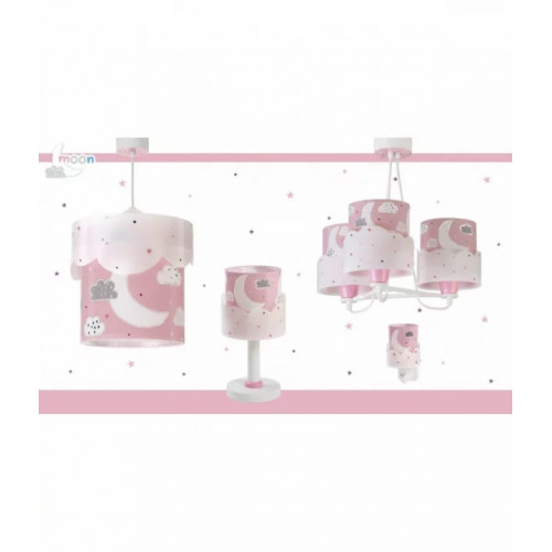 Дитяча люстра Dalber MOON PINK 61237S
