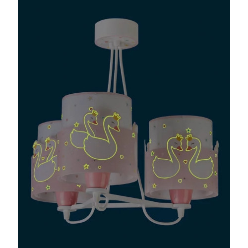 Дитяча люстра Dalber SWEET LOVE PINK 61717S