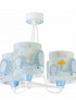 Дитяча люстра Dalber LITTLE ELEPHANT BLUE 61337T