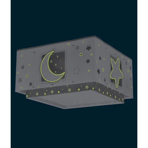 Дитяча люстра Dalber MOONLIGHT Grey 63236E