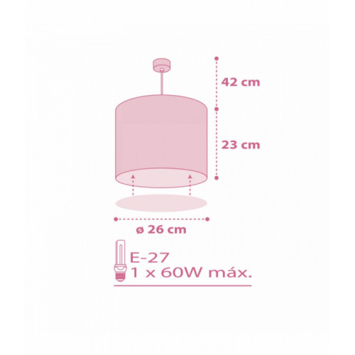 Люстра Dalber 62012S Sweet Dreams, рожева