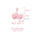 Дитяча люстра Dalber SWEET LOVE GREEN 61717H