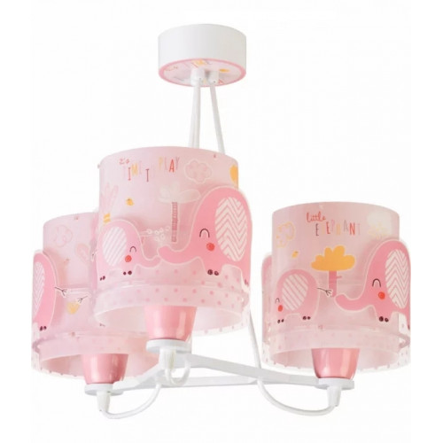 Дитяча люстра Dalber LITTLE ELEPHANT PINK 61337S