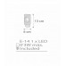 Дитячий нічник в розетку Dalber MOONLIGHT Grey 63235LE