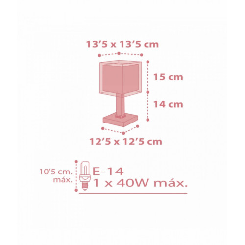 Настільна лампа Dalber KOALA PINK 63261S