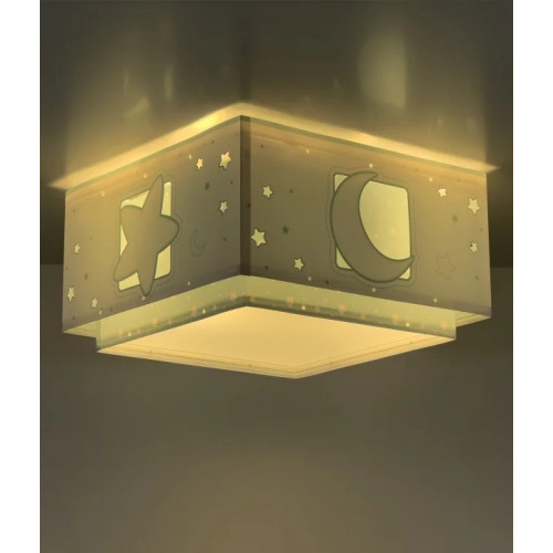 Дитяча люстра Dalber MOONLIGHT Green 63236H