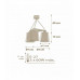 Дитяча люстра Dalber VICHY 80224B