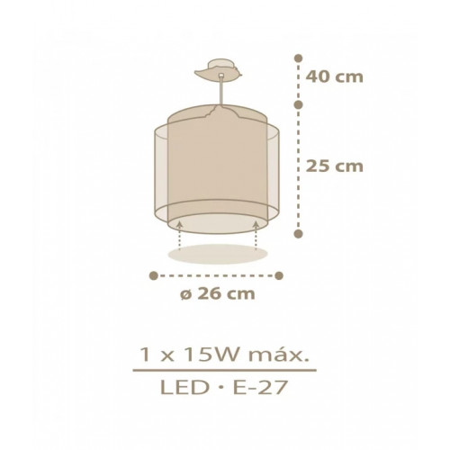 Дитяча люстра Dalber BABY CHICK 76872