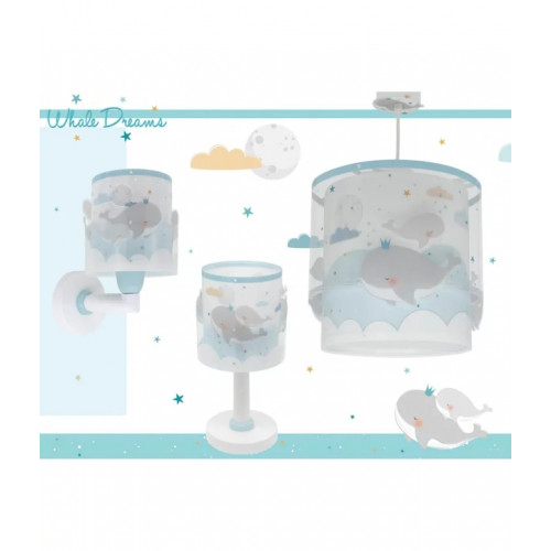 Дитяча люстра Dalber WHALE DREAMS BLUE 61172T