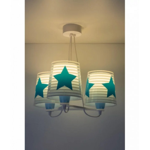 Дитяча люстра Dalber LIGHT FEELING BLUE 81197T