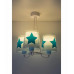 Дитяча люстра Dalber LIGHT FEELING BLUE 81197T