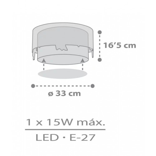 Дитяча люстра Dalber LOVING DEER 61276