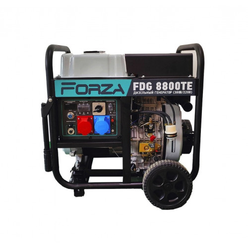 Генератор дизельний FORZA FDG8800TE 6.0/6.5 кВт 220/380В з електрозапуском