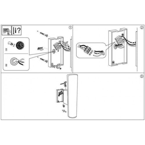 Світильник вуличний Ideal Lux 149738 RUBIK