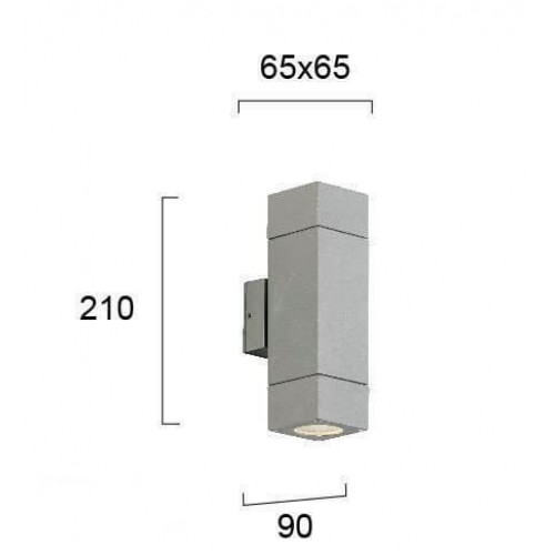 Світильник вуличний Viokef 4053700 PAROS